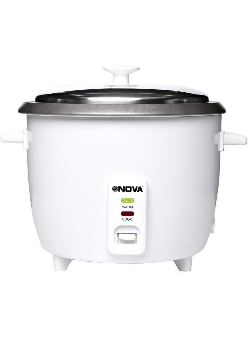 NOVA 1.8 Liter Big Drum Rice Cooker White NRC976-2 | Electric Multi Cooker with Non Stick Inner Pot, Automatic Keep Warm Function, Fast Cooking Rice Maker for Families & Meals - Image 5