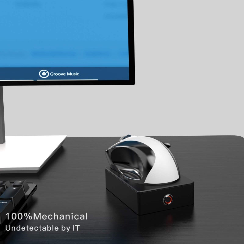 Stageek Mouse Jiggler, Mechanical 100% Undetectable by IT, Mouse Mover with On/Off Switch, Simulates Mouse Movement and Prevents Computer from Going into Sleep, No Software Needed, Plug &Play - Image 2