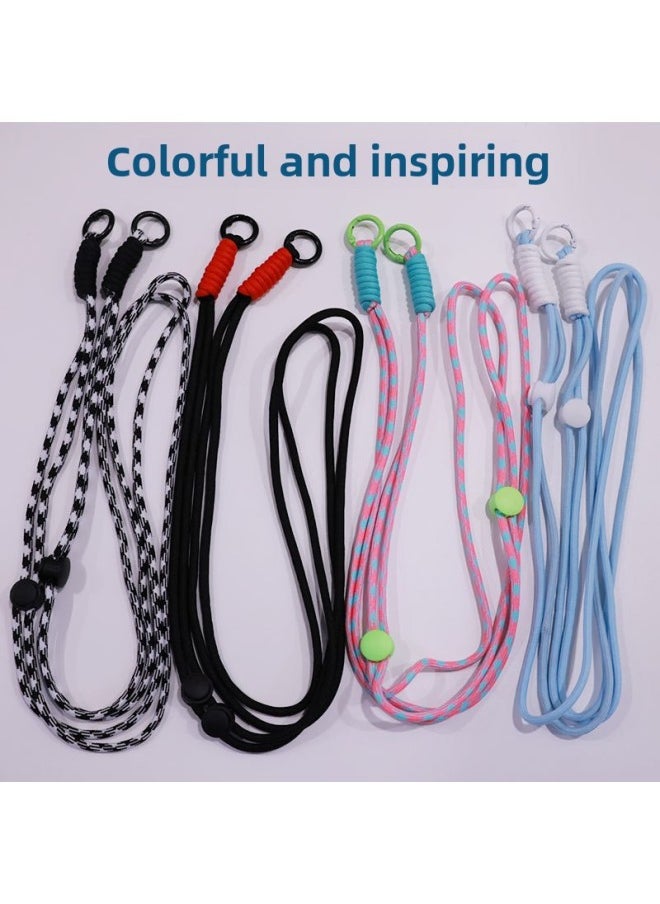 Generic Suitable For DJI Pocket3 Lanyard Shoulder Strap Crossbody Strap Lingou Camera Sports Camera Universal Lanyard-Color:Black Lanyard  - Image 5