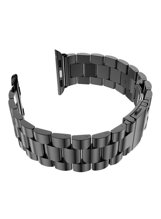 NIBEMINENT Stainless Steel Watchband Black - Image 3