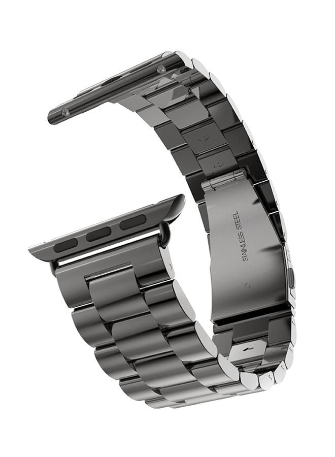 NIBEMINENT Stainless Steel Watchband Black - Image 2
