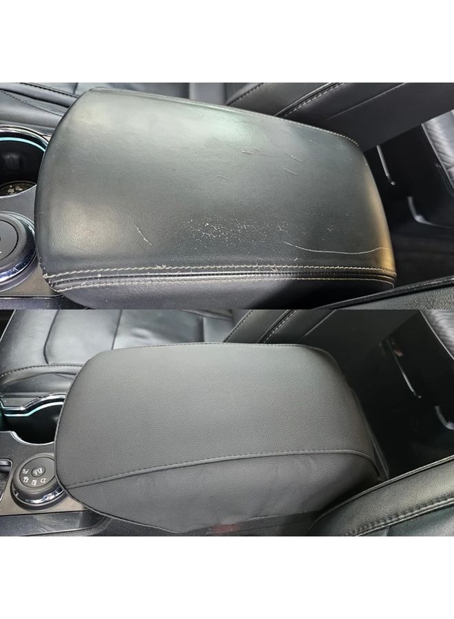 Center Console Armrest Cover Storage Box Lid Protective Cover For Ford Explorer 2011 2019 Black - Image 4