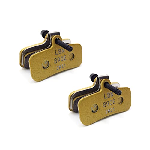 PROOTOM Motorcycle Front and Rear Brake Pads Disc Brake Pads Copper Base for Sur-Ron Surron Light Bee Segway X160 X260, Talaria Sting R MX3 MX4 - Image 1