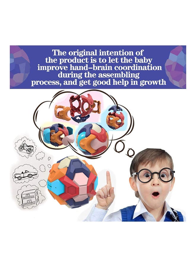 Building Block 3D Puzzle Ball - Image 4