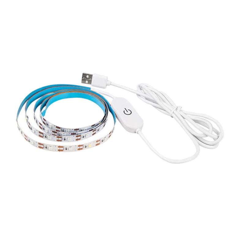 شريط ضوء النمو USB مصباح نباتي قابل لللمس وتعديل الإضاءة لزراعة الصوبات الداخلية - Image 2