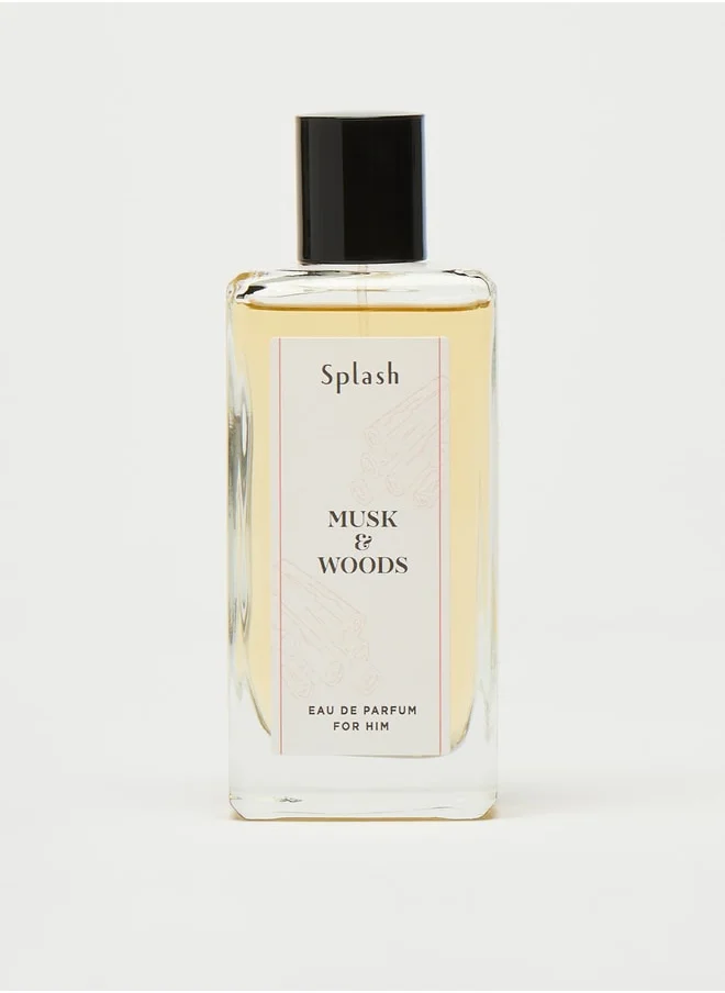 Splash Musk and Woods Perfume - 100 ml EDP