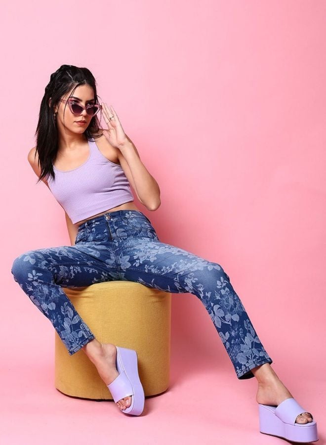 Freehand Women Straight Fit Laser High Rise Jeans - Image 5