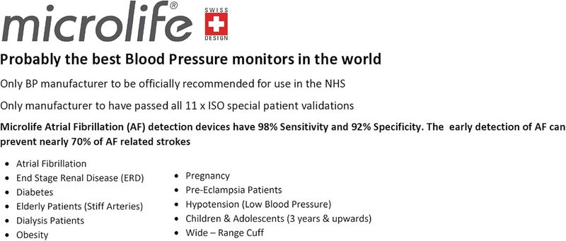 Microlife BPA2B Microlife A2 Basic Portable Automatic Upper Arm Blood Pressure Pulse Monitor - Image 5