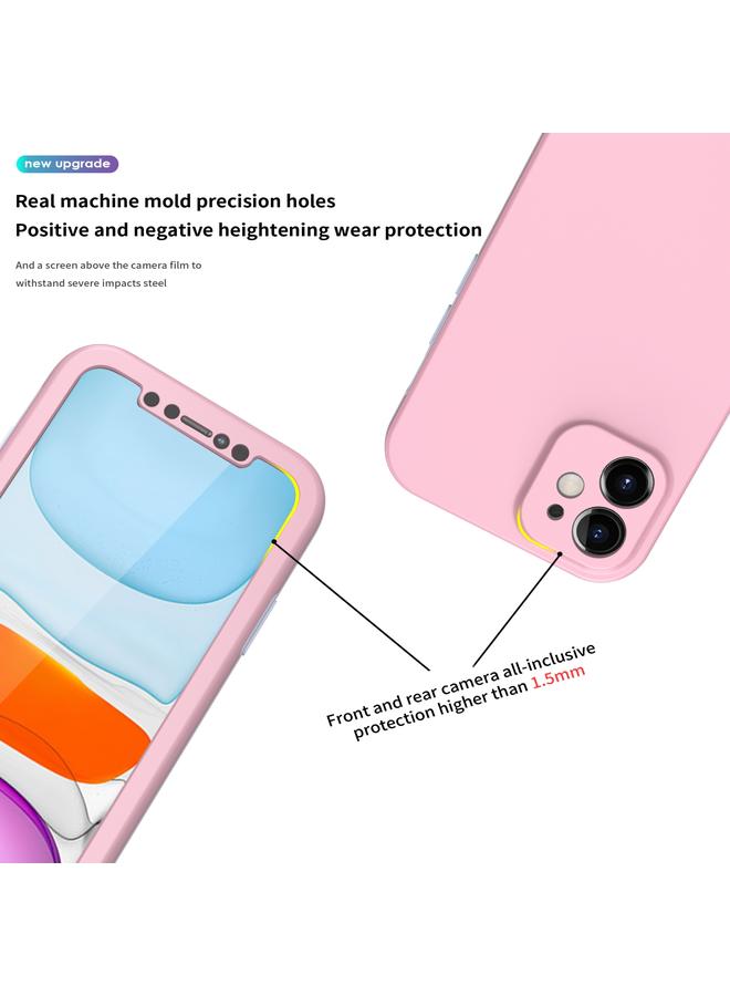 Zaboon Case For iPhone 11 Two Color Full Protective 3-in-1 Phone Case - Image 5