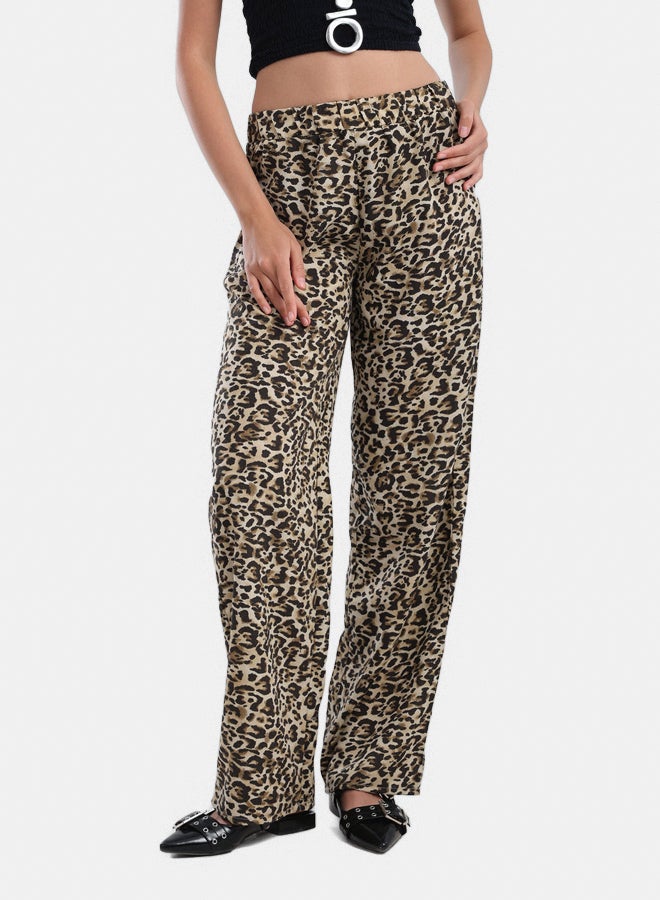Carina Tiger Print Pants - Image 1