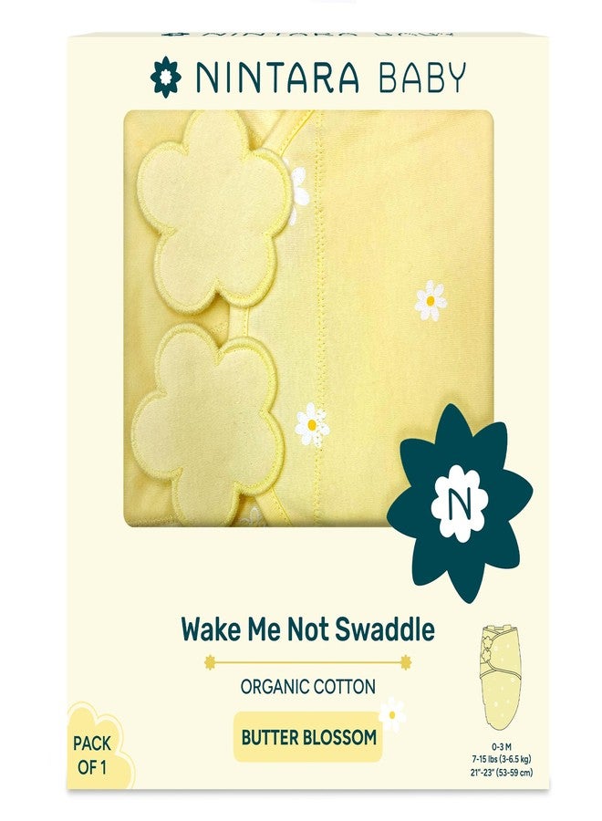 NINTARABABY Wake Me Not Swaddle Wrap for Newborns – Organic Cotton - Image 1