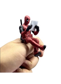Blue Aura Blue Aura Superhero Action Figure Height-9.3cm Multicolour PVC Collectible Figurine | DDPL Reading  - Image 2