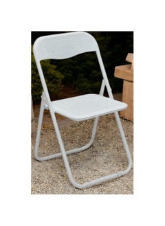 Multi Home Furniture Multi Home Furniture Folding Chairs Camping Beach Chair MH-FC110 Garden Sun Chair, Metal Folding Chair Conference Exhibition Backrest Chair Leisure Computer Chair Fashion Dining Chair Stool, Black  - Image 4