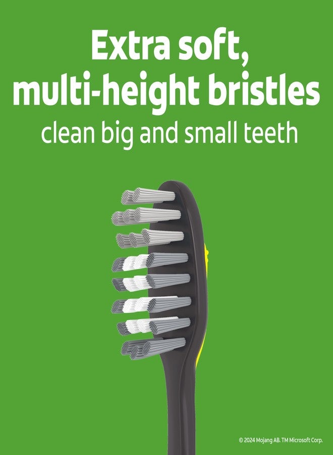 Colgate Kids Manual Minecraft Toothbrush, 2 Ct - Image 3