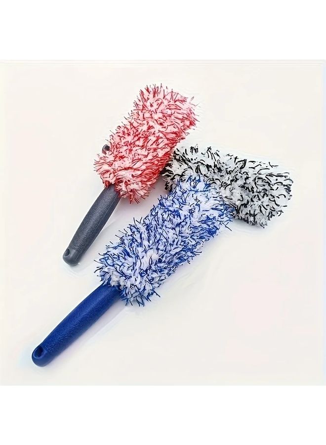 Red Microfiber Car Duster Wheel Duster Non Dusting 3 Pieces Set - Image 3