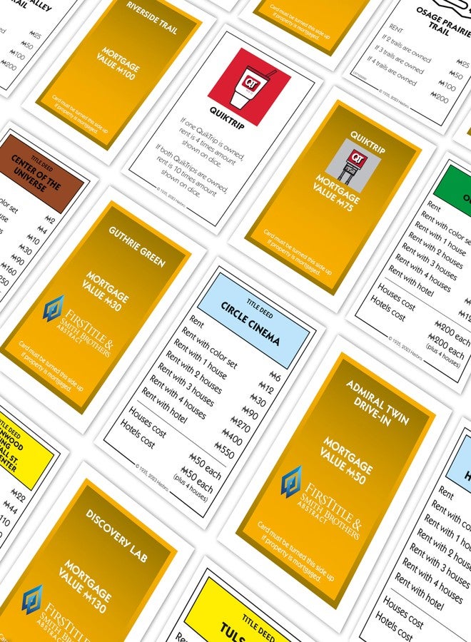 Top Trumps Monopoly Board Game Tulsa Edition: 2-6 Players Family Board Games for Kids and Adults, Board Games for Kids 8 and up, for Kids and Adults, Ideal for Game Night - Image 3