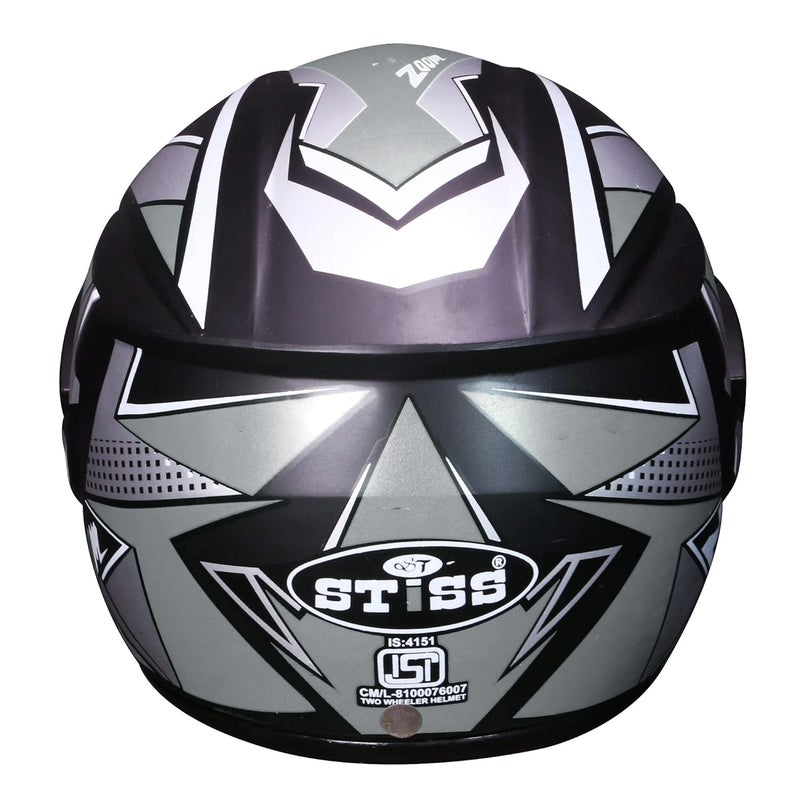 STiSS Strong and Durable Stylish Full Face Men Motorbike Helmet |Scratch-Resistance and Silicone - Image 4