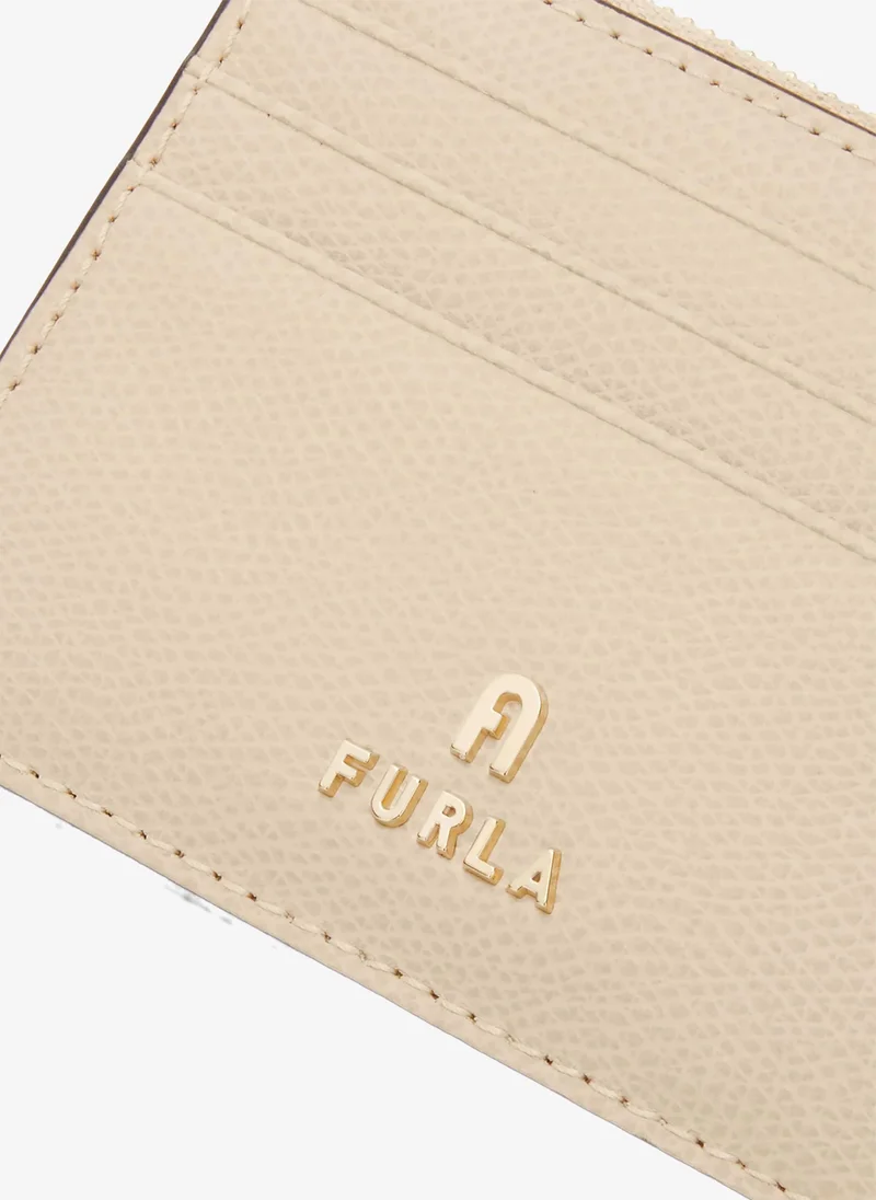Furla Beige Camelia Card Case Ballerina I Small for Women | Best Price UAE