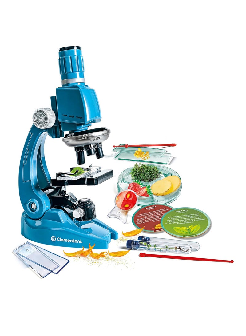 Clementoni ميكروسكوب كليمنتوني سوبر 1200X | ألعاب تعليمية وتعلمية - Image 2