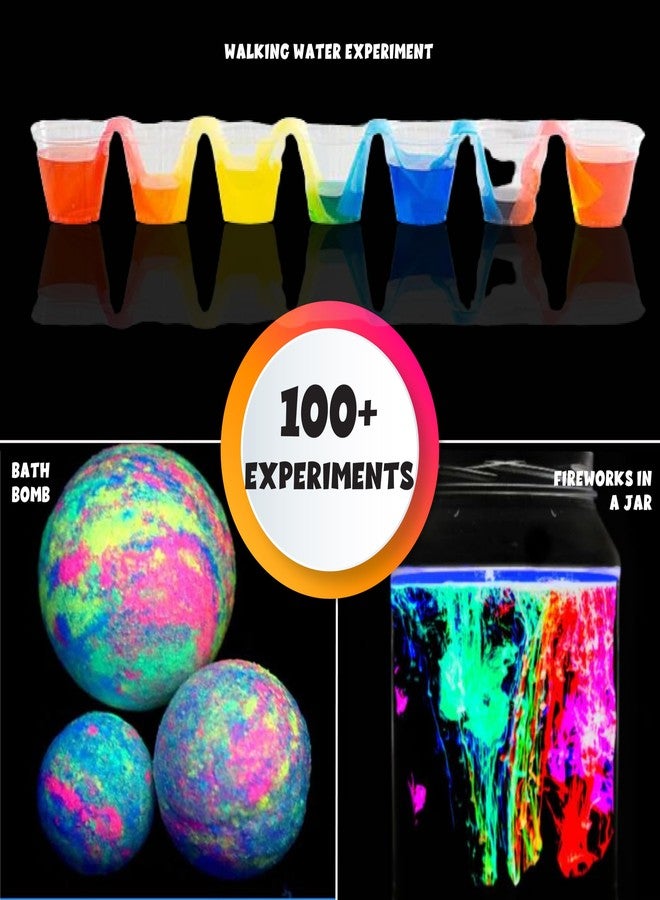 ToyMagic Most Complete Science Kit|Experiments for Multiple Projects & Categories/STEM|Learning & Educational Toy|Slime,Volcano, Bathbomb & Many|Safe/Gift for Kids 8 Year+|Made in India - Image 3