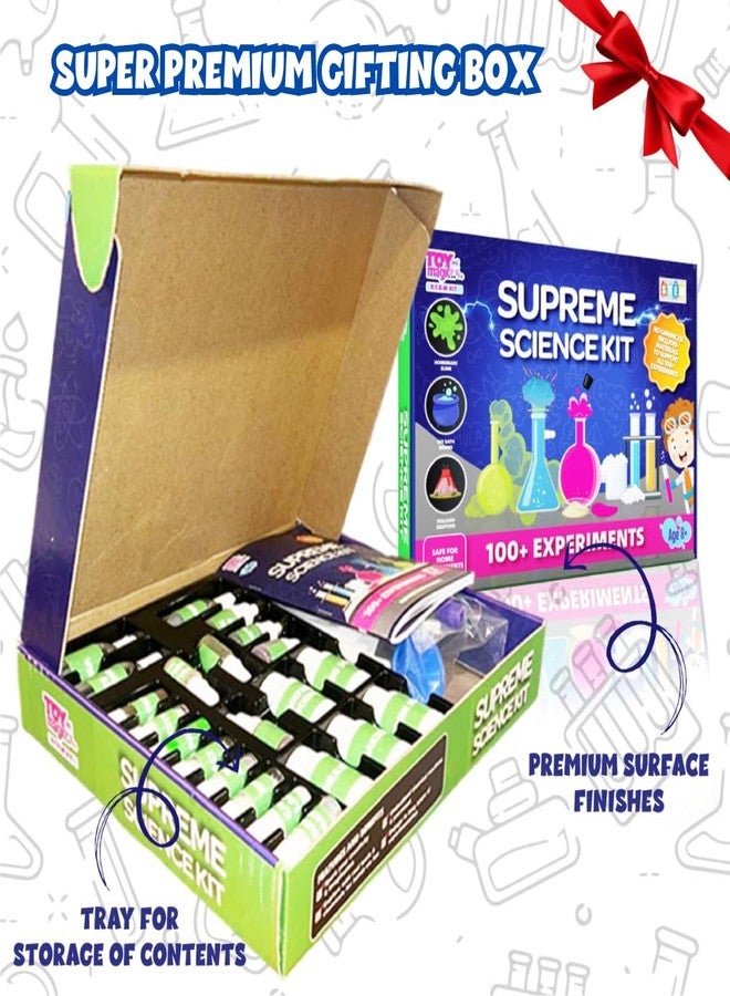ToyMagic Most Complete Science Kit|Experiments for Multiple Projects & Categories/STEM|Learning & Educational Toy|Slime,Volcano, Bathbomb & Many|Safe/Gift for Kids 8 Year+|Made in India - Image 5