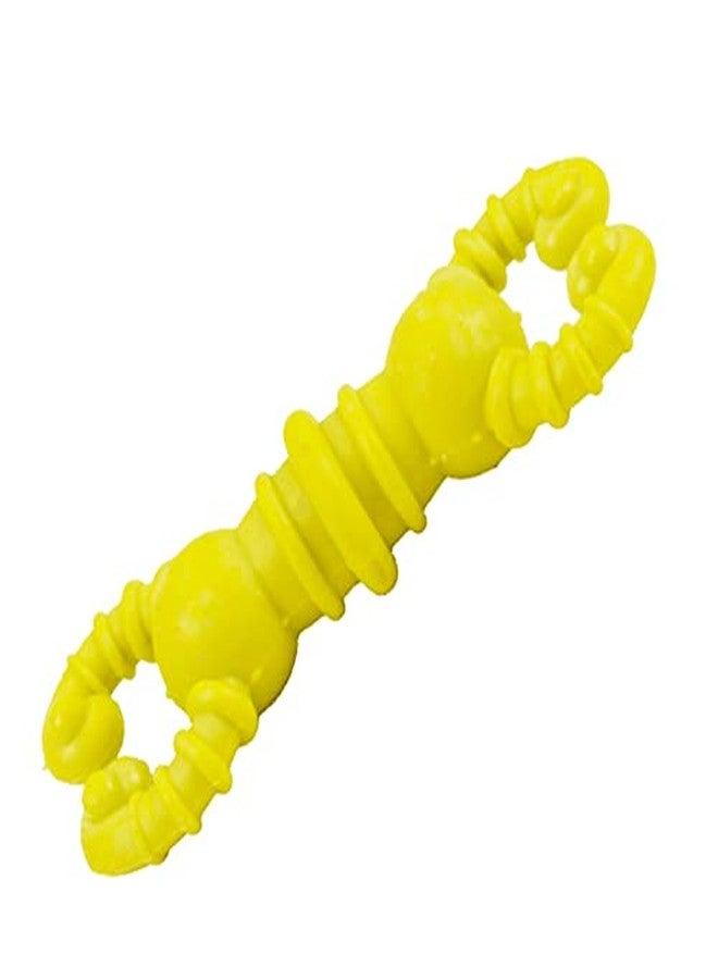 Gojira/ Pets Shrimp Shaped Non-Toxic Bite Resistant Rubber Chew Toy for Puppy/Cat/Small Dog - (Color May Vary) - Image 3