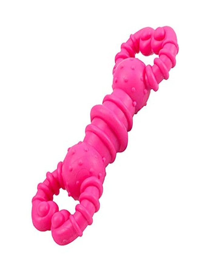 Gojira/ Pets Shrimp Shaped Non-Toxic Bite Resistant Rubber Chew Toy for Puppy/Cat/Small Dog - (Color May Vary) - Image 1