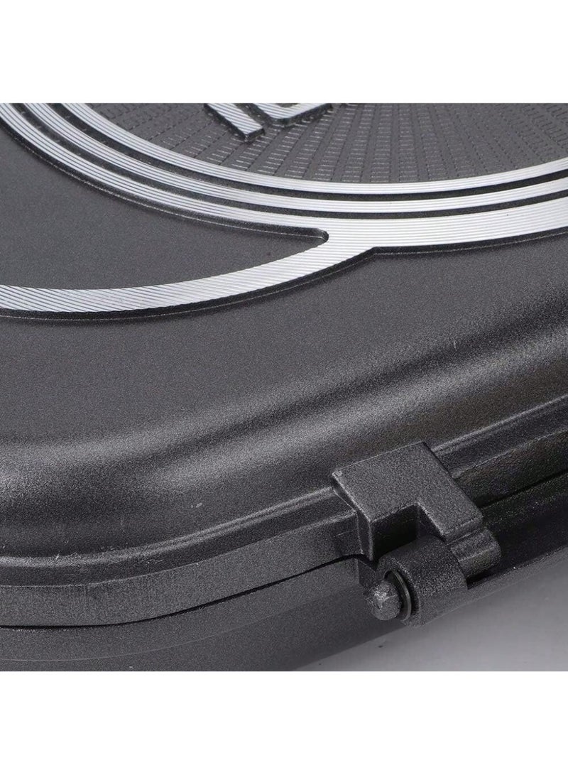 ديسيني مقلاة شواء مزدوجة الجوانب - صينية غير لاصقة بمقبضين - أسود - Image 2