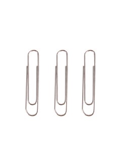 Deli Deli Paper Clips - 50mm, Silver, Nickel Plated, E39713  - Image 1