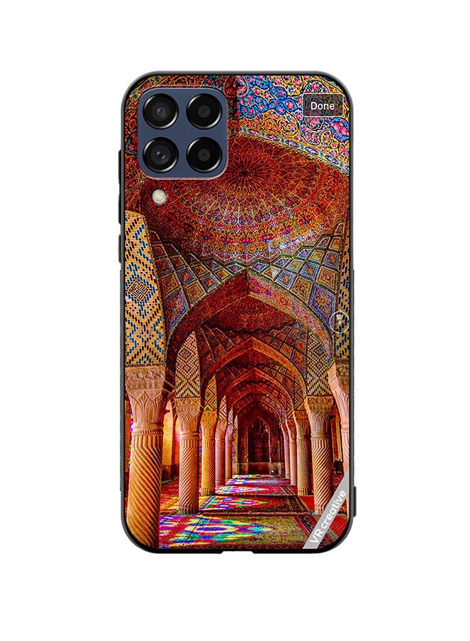 VR CREATIVE Protective Case Cover For Samsung Galaxy M53 The Pink Mosque Design Multicolour - Image 1