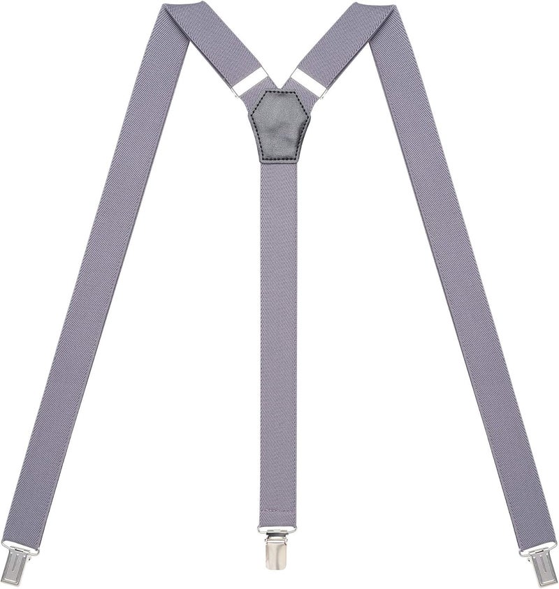 Action Ward Store Womens Suspenders – Y Back Style – 1" Width - Comfortably Adjustable Elastic Straps and Metal Clips - Image 1