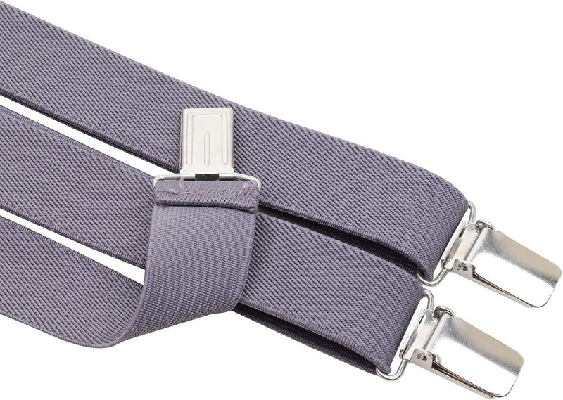 Action Ward Store Womens Suspenders – Y Back Style – 1" Width - Comfortably Adjustable Elastic Straps and Metal Clips - Image 3