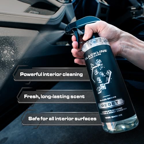 Blackline Luxury Scented Interior Cleaner Reset Deep Cleans & Deodorizes All Surfaces, pH-Neutral High-Foam Formula, Long-Lasting Premium Fragrance for Car - Image 2