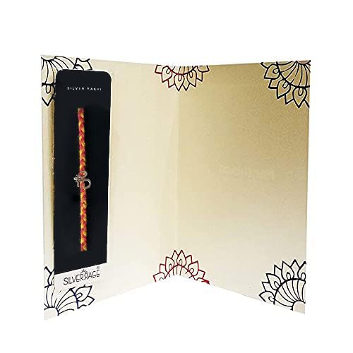 Northland Happy Rakhi Greeting Card with Om Silver Rakhi for Brother - Image 5