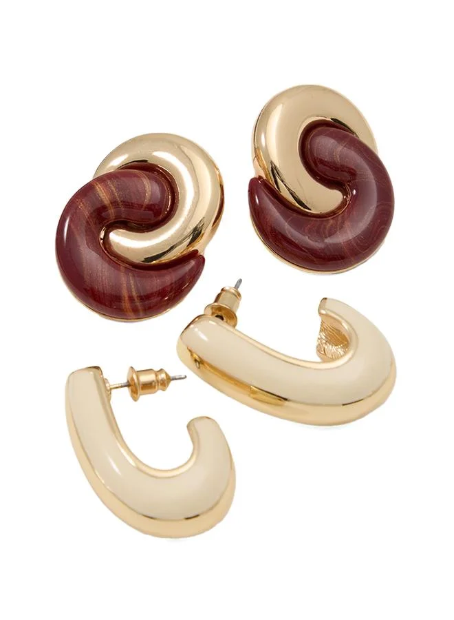 Chelley Ladies Red Earring