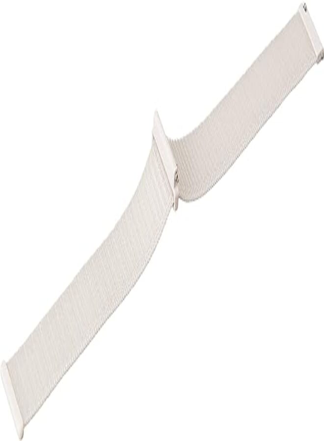 Bikson Comfort Canvas Woven Nylon Sport Watchwrist Band and for Samsung Galaxy Watch 46mm / Gear S3 Frontier/Huawei Watch GT2 / Magic Honor 2 / Fossil / 22mm Watches - Café