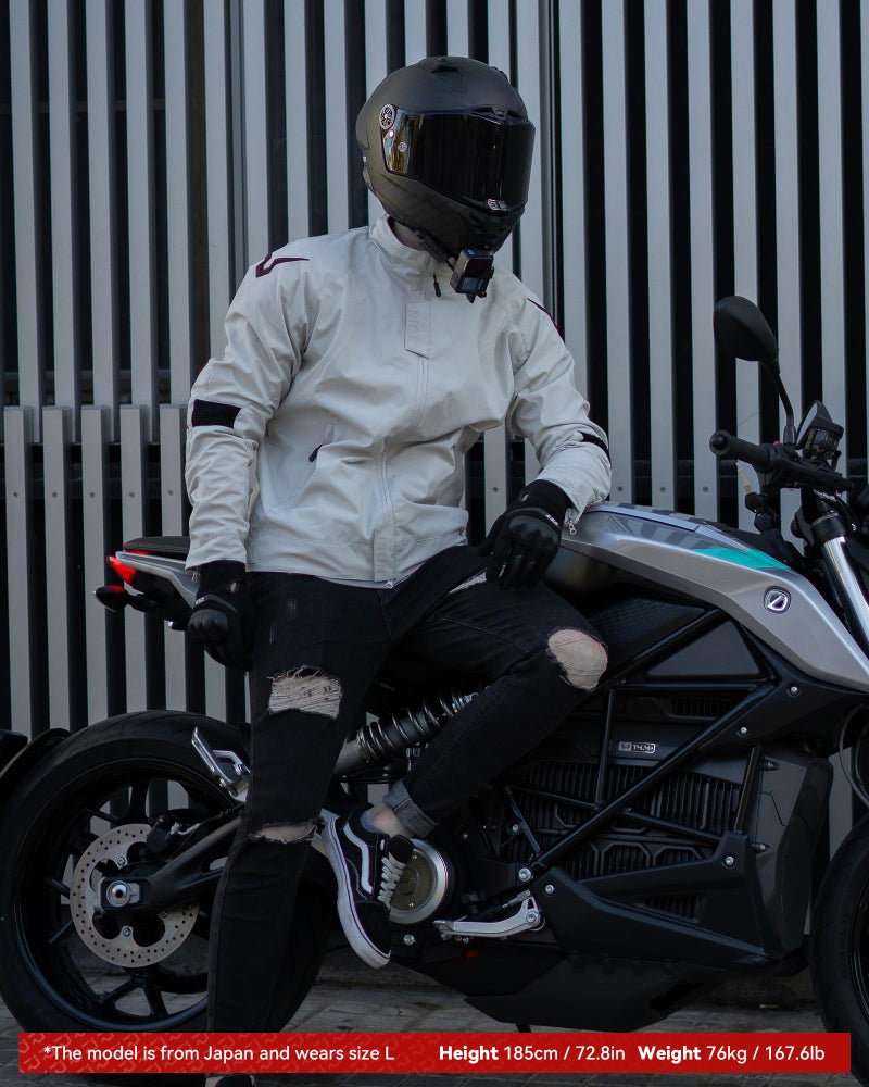 RIDEIRON Motorcycle Riding Jacket for Men, Waterproof, with Ce Level 2 Armors (Shoulder/Elbow), Removable Liner, All Season - Image 3