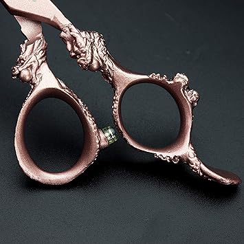 SHARONDS Rose Gold 440c high Hardness Japanese Hairdressing Scissors Salon Hairdressers Hair Cutting and thinning Hairdressing Professional Hair Cut Thining Scissors - Image 5