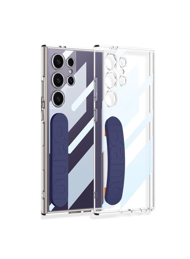 The Bros Case For Samsung Galaxy S24 Ultra 5G Space Silicone Wristband Phone Case