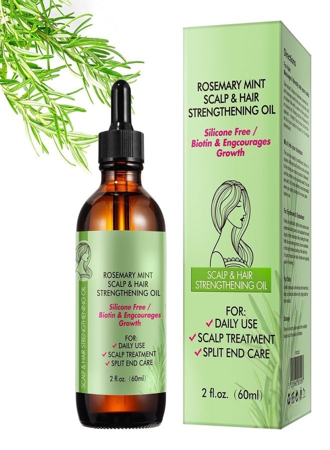 Fezora Rosemary Essential Oil for Hair Growth, Hair Fall Control and Nourishment, Skin Care,100% Pure, Natural, Undiluted - 59ml - Image 1