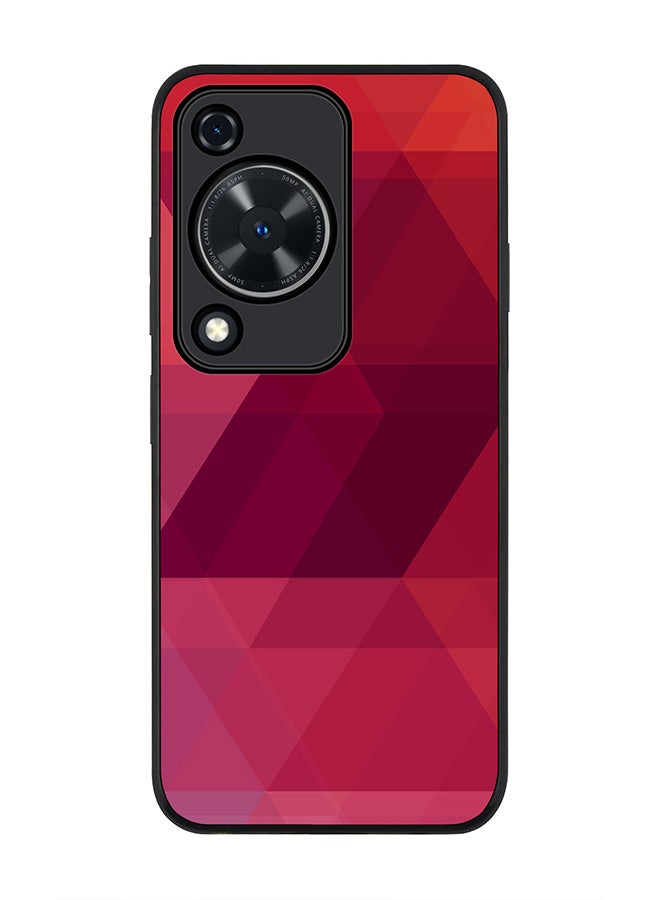 Stylizedd Rugged Black edge case for Huawei nova Y72 / Huawei Enjoy 70 4G, Slim fit Soft Case Flexible Rubber Edges Anti Drop TPU Gel Thin Cover - Three Berries - Image 1