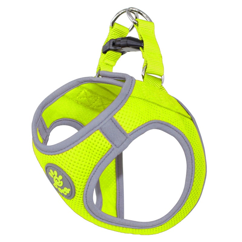 DOCO Athletica Quick Fit Reflective Harness X-Large — SAFETY LIME