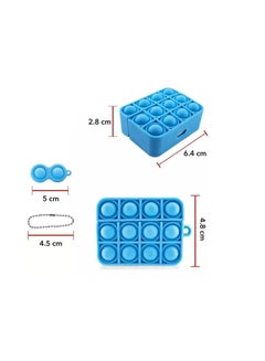 Generic 3D Stress Relief Fidget Toys Earphone Cover For Apple Air Pods Pro Blue  - Image 2