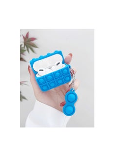 Generic 3D Stress Relief Fidget Toys Earphone Cover For Apple Air Pods Pro Blue  - Image 4