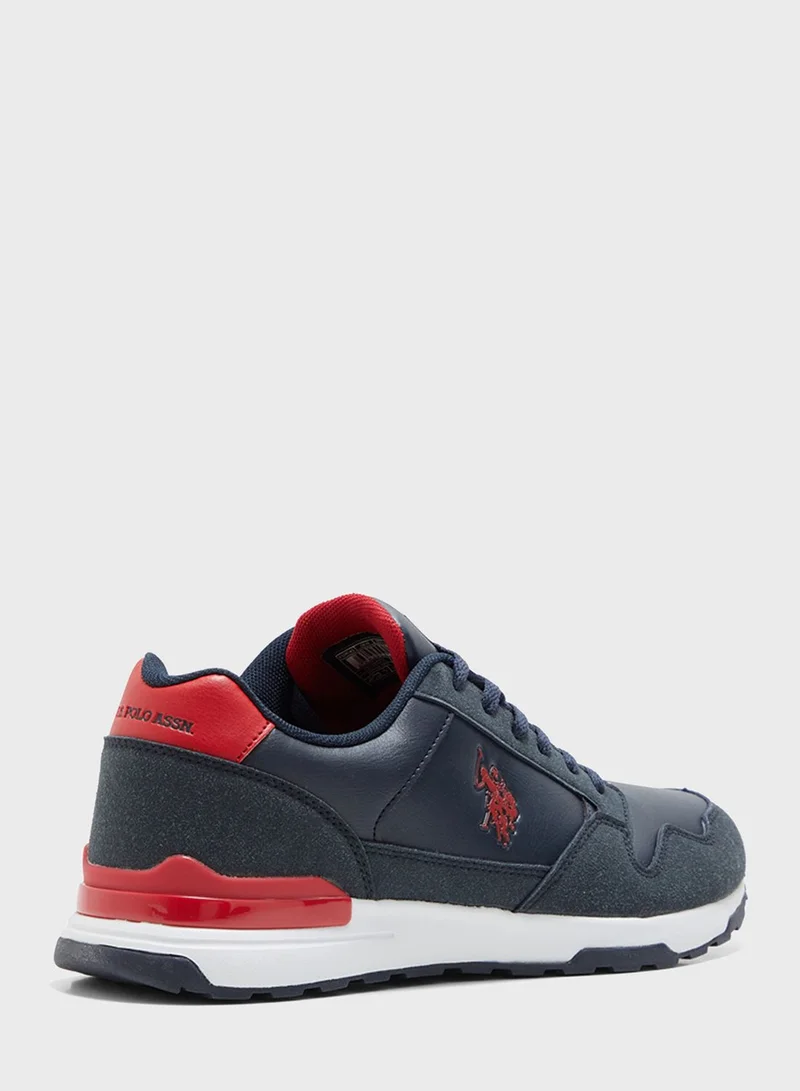 U.S. Polo Assn. Lace Up Low Top Sneakers