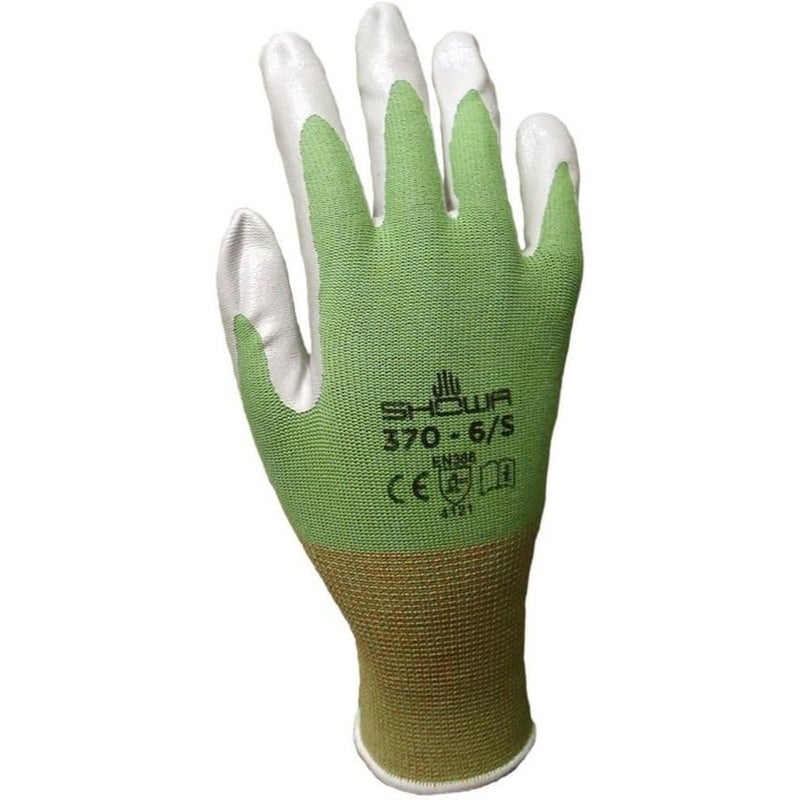 SHOWA 12 Pack Showa Atlas NT370 Atlas Nitrile Garden Gloves - Medium (Assorted Colors) - Image 3