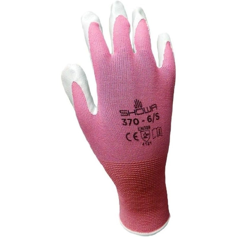 SHOWA 12 Pack Showa Atlas NT370 Atlas Nitrile Garden Gloves - Medium (Assorted Colors) - Image 4