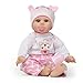 Kdudgso Reborn Baby Dolls Girl 22 Inch Realistic Silicone Baby Doll Real Life Bebe Dolls Lifelike Handmade Soft Vinyl Cloth Body with Feeding Kit Toys Gifts for Kids 3 Lucia - Image 2