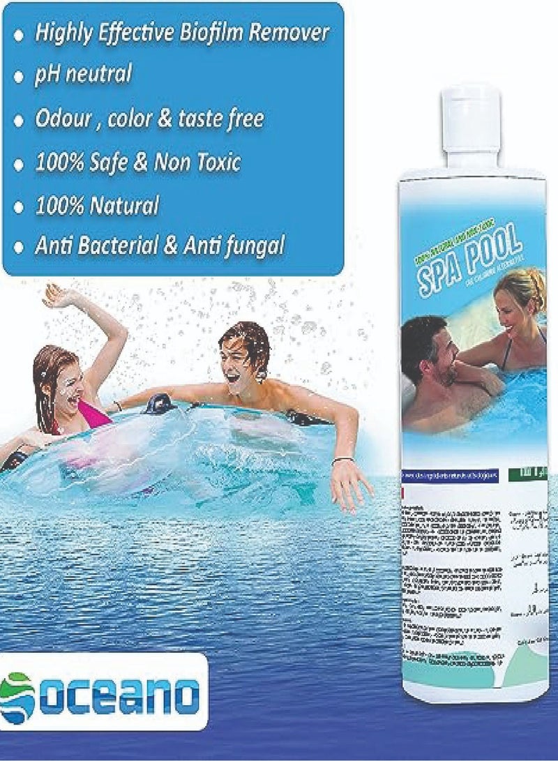 Oceano Oceano Spa Pool -1ltr 100% Non Toxic, Safe, Hypoallergenic, Non Caustic & Biodegradabl  - Image 3