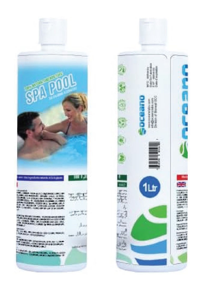Oceano Oceano Spa Pool -1ltr 100% Non Toxic, Safe, Hypoallergenic, Non Caustic & Biodegradabl  - Image 1